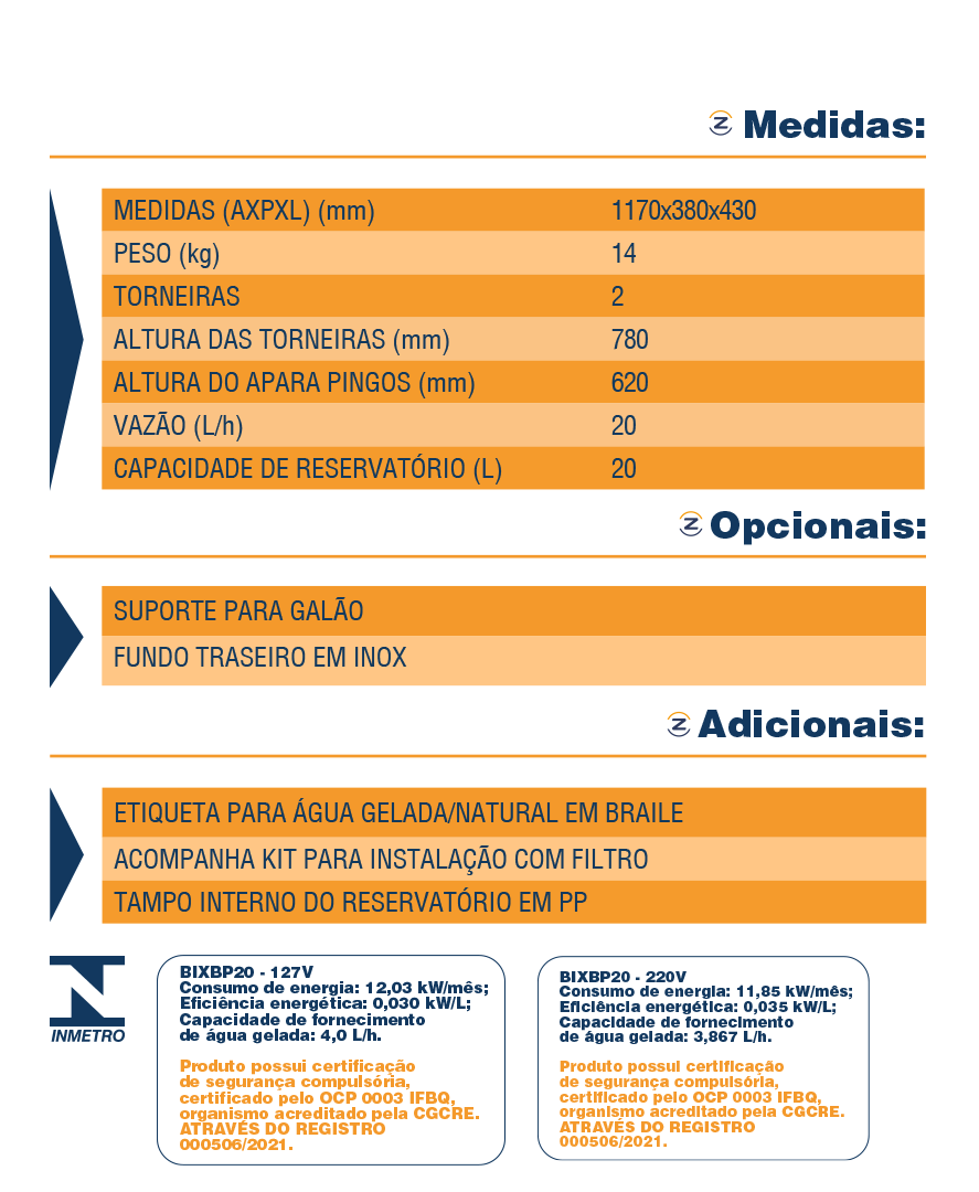 Bebedouro Industrial 20L