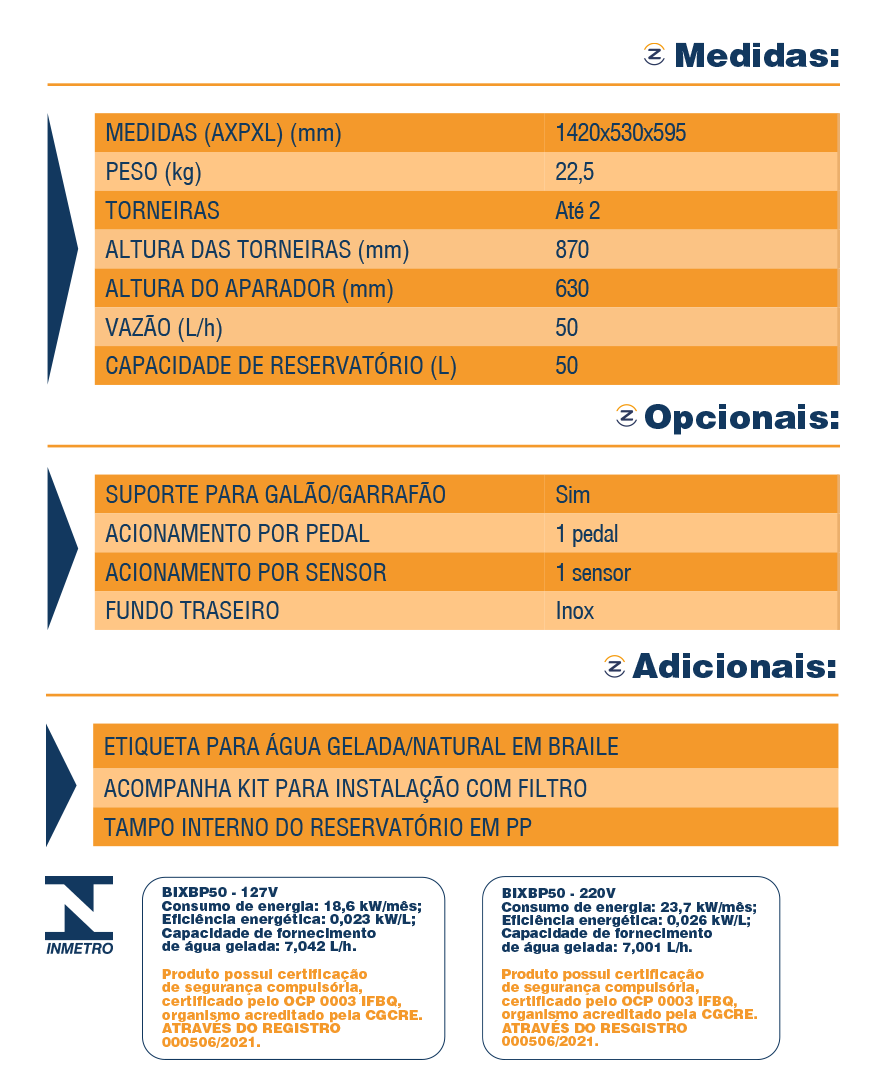 Bebedouro Industrial 50L